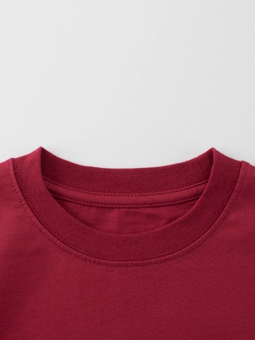 Kids Children Cotton Short Sleeve T-Shirt With Letter Print Casual Round Neck Top For Boys And Girls Summer Fashion Clothing