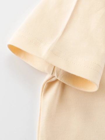 Maglietta Ragazze 100% Cotone Maniche Corte Girocollo Stampa Serpente Cartone Animato Top Estivo Traspirante Casual Per Bambine