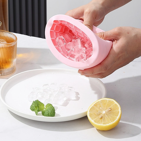Moderner Minimalistischer Silikon Eiswürfelform Zylinder Design Leichtes Entformen DIY Eiskugelbereiter Für Whiskey Küche Barware