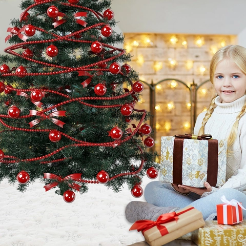Weißer Weihnachtsbaumdecke Aus Kunstfell Mit Silbernem Pailletten Schneeflocken Muster Für Feiertags Weihnachtsbaum Dekoration Heim Party