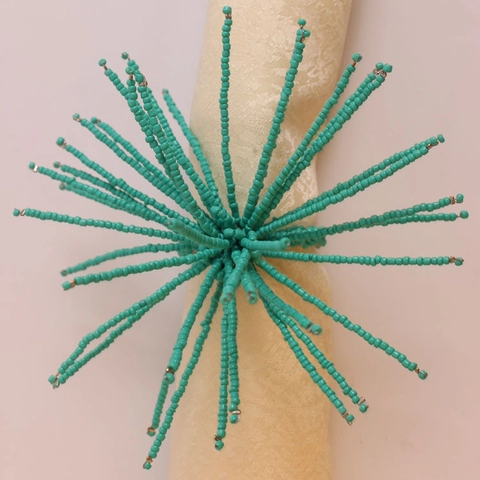Rond De Serviette Perlé Fait Main Design Éclat Étoile Pour Mariage Dîner Fête Décoration De Table Élégante Boucle De Serviette