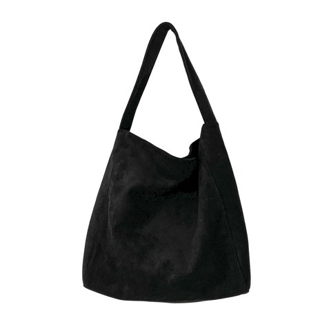 Large Capacity Hobo Bag For Women Minimalist Woolen Fabric Single Shoulder Tote Casual Daily Commute Soft Retro Style