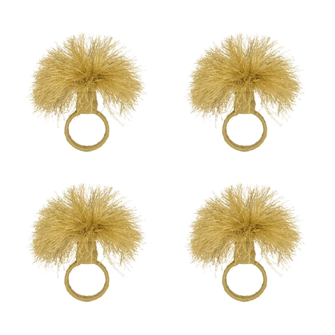 Quaste Serviettenringe Handgefertigte Holz Rund Tischdekoration Für Hochzeit Party Abendessen Boho Stil