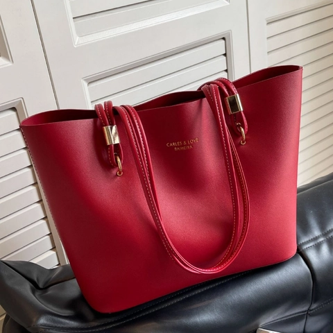 Damen Große Kapazität PU Leder Tote Bag Luxus Minimalistische Schultertasche Handtasche Für Hochzeit Alltag Büro Pendeln