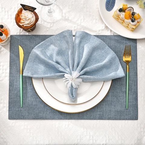 Frosted White Daisy Flower Napkin Rings Acrylic Crystal Beads Table Buckles For Wedding Hotel Dinner Party Decoration