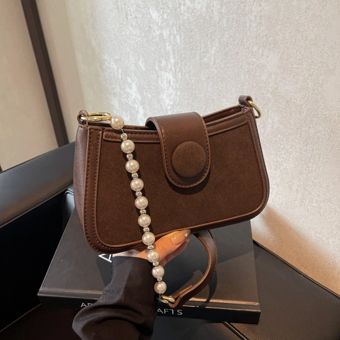 Women Fashion PU Patchwork Shoulder Bag Metal Chain Strap Square Crossbody Bag Minimalist Style Small Handbag For Daily Commute