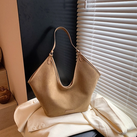 Large Capacity Women Tote Bag Corduroy PU Leather V-Shape Shoulder Bag Casual Work School Handbag Minimalist Hobo Bag
