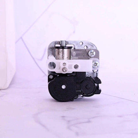 Mechanisches Spieluhr Werk Uhrwerk DIY Musikalisches Bauteil Metall Zinklegierung Silber Vintage Ersatzteil