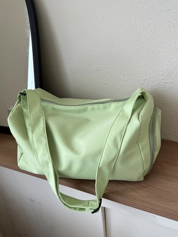 Borsa A Tracolla In Tessuto Oxford Grande Capacità Per Donna Fitness Sport Palestra Viaggio Cilindro Moda Borsa A Spalla