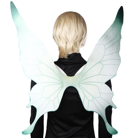 Gradient Butterfly Fairy Wings For Halloween Mardi Gras Costume Party Non Woven Fabric Dress Up Props For Women Adult