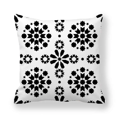 Geometrische Kissenhülle Pfirsichhaut Samt Dekorative Kissenbezug Für Sofa Couch Home Dekor Böhmischen Mandala Etnischen Stil
