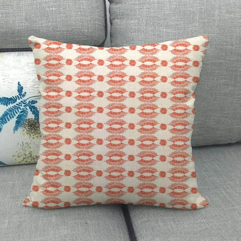 Federe Per Cuscini Geometriche Misto Lino Cotone Decorativo Quadrato Copricuscini Per Divano Soggiorno Stile Moderno