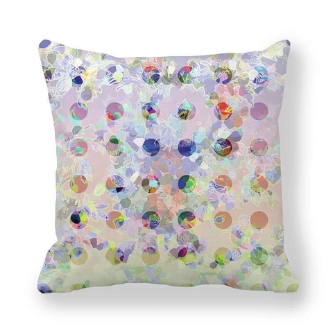 Dekorativer Kissenbezug Pfirsichhaut Samt Quadratisch Abstrakt Geometrisch Floral Druck Kissenhülle Für Sofa Wohndeko