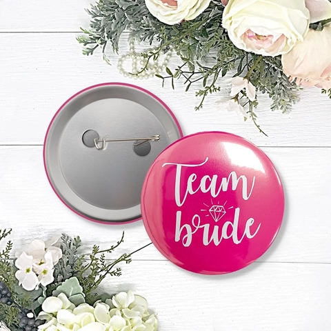 Spilla A Bottone Addio Al Nubilato Bride To Be Team Bride Banda Stagnata Tonda Decorazione Matrimonio