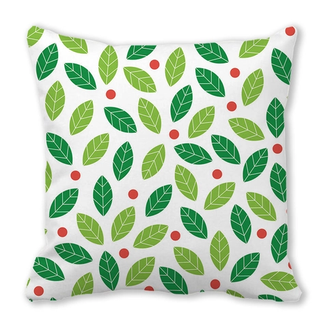 Weihnachten Schneeflocke Geometrisch Bedruckter Kissenbezug Pfirsichhaut Dekorative Kissenhülle Für Sofa Dekor Quadratisch