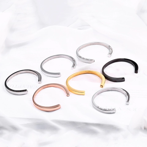 Roestvrijstalen Crematie Urn Armband Voor As Gedenkteken Gegraveerde Armring Voor Mannen Vrouwen Sieraden Gepersonaliseerd Aandenken Cadeau