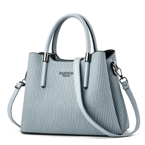 Dames PU Lederen Handtas Grote Capaciteit Casual Tote Bag Handvat Schouder Messenger Bag Dagelijkse Woon-Werkverkeer Tas