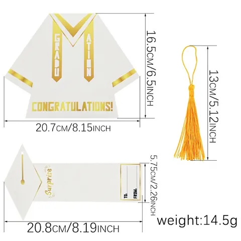 3D Abschlussrobe Grußkarte Mit Doktorhut Und Dekorativer Quaste Feier Geschenkkarte Für Die Abschlussfeier