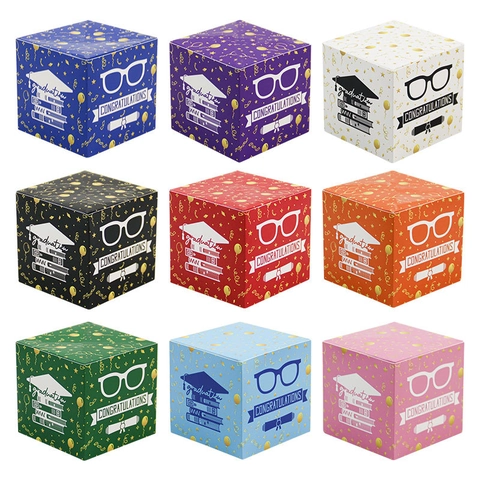 Graduation Surprise Pull-out Gift Box Congrats GRAD Party Decor Cardboard DIY Explosion Box For Graduates Celebration
