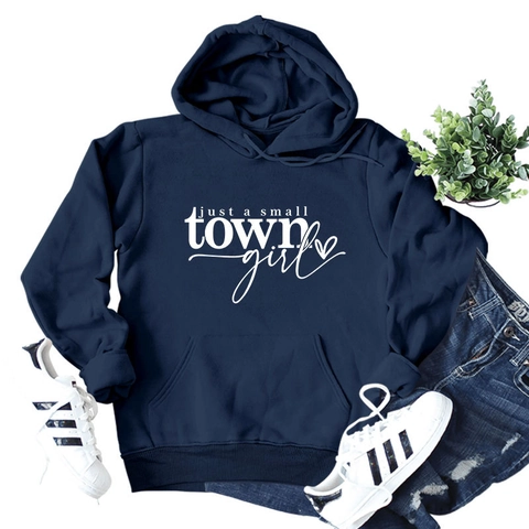 Women Casual Cotton Blend Hoodie Letter Heart Print Hooded Pullover Loose Long Sleeve Sweatshirt With Pocket Tops