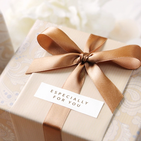 Vintage Brown Polyester Satin Ribbon For Gift Wrapping DIY Crafts Wedding Party Decoration Smooth Satin Like Solid Color Ribbon