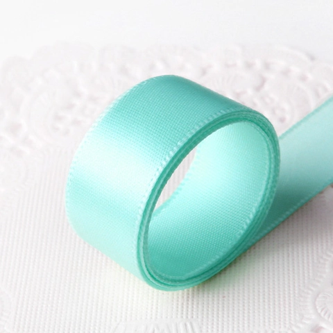 Cinta de Satén de Poliéster para Envolver Regalos Manualidades Bricolage Decoración de Fiesta de Boda Cumpleaños Cinta de Tela Lisa de Color Sólido