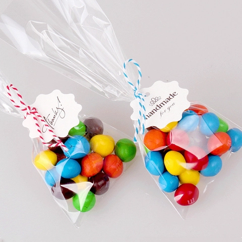 Weiße Karton Geschenkanhänger Wellenförmig Unregelmäßige Form Danke Dekorative DIY Verpackungsetiketten Handgefertigter Stil