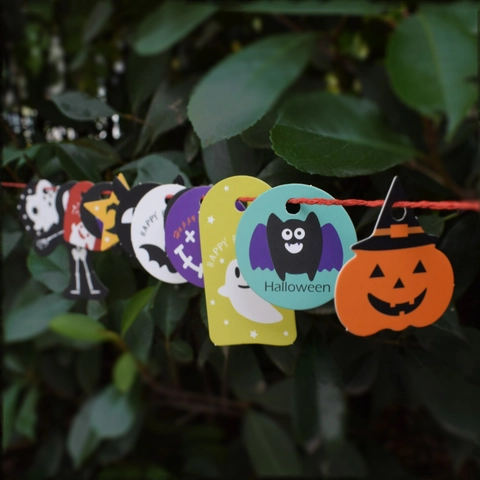 Halloween Kürbis Geist Lutscher Einsteckkarten Papier Geschenkanhänger Party Süßigkeitenschachtel Dekorationen DIY Karten