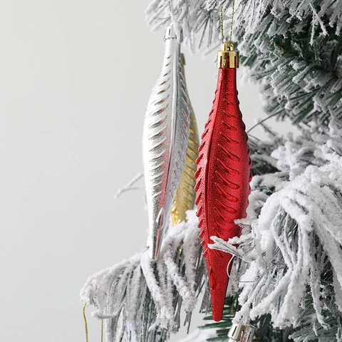 Adornos Colgantes para Árbol de Navidad Colgantes de Gota de Cono en Espiral de Plástico Metálico para Decoración de Hogar y Fiesta Rojo Oro Plata Azul