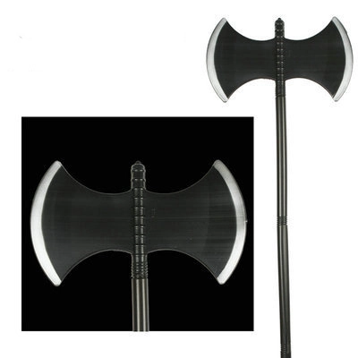 Halloween Plastik Waffen Requisiten Abnehmbarer Langer Griff Sense Dreizack Axt Spielzeug Für Cosplay Party Horror Kostüm