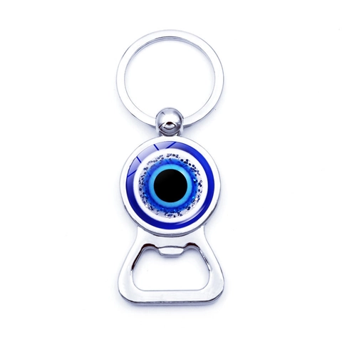 Böser Blick Amulett Flaschenöffner Schlüsselanhänger Zinklegierung Metall Anhänger Bieröffner Für Reisen Täglich Geschenk