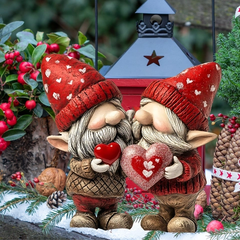 Kerst Kabouter Tuinstokken PVC Snouphuis Tuinbord Buiten Vakantie Decor Cartoon Plastic Tuinornament Stokken