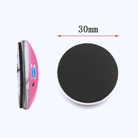 Round Crystal Glass Refrigerator Magnets Cartoon Emoji Face Magnetic Stickers For Whiteboard Office Locker Home Decor
