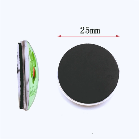 Kristall Glas Kühlschrankmagnet Glücksbringer Vierblättriges Kleeblatt Marienkäfer Regenbogen Magnetischer Whiteboard Sticker