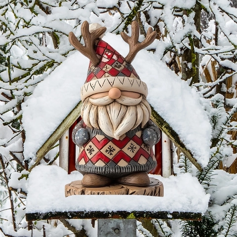 Picchetti Da Giardino Gnomi Di Natale Decorazione Esterna PVC Corna Di Renna Motivo Fiocco Di Neve Insegne Da Giardino