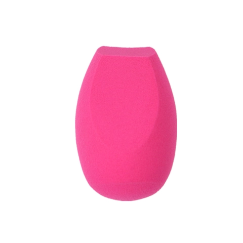 Hydrofiel Niet-Latex Beauty Blender Geometrische Sneden Makeup Ei Met Transparante Opbergkoffer Droog en Nat Gebruik