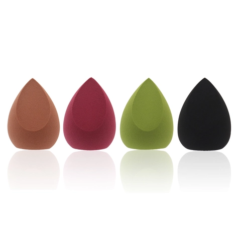 Hydrofiele Niet-Latex Make-up Spons Schuine Snede Waterdruppel Beauty Blender Foundation Poederdons Voor Vrouwen Tools