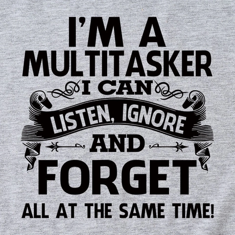 Women Casual Cotton Blend Crew Neck Short Sleeve T-Shirt With Multitasker Slogan Printed Loose Summer Graphic Tee Top