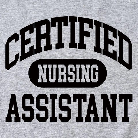 Certified Nursing Assistant T-Shirt Γυναικείο Casual Μείγμα Βαμβακιού Κοντό Μανίκι Στρογγυλή Λαιμόκοψη Χαλαρό Γραφικό Tee Καλοκαιρινό Top