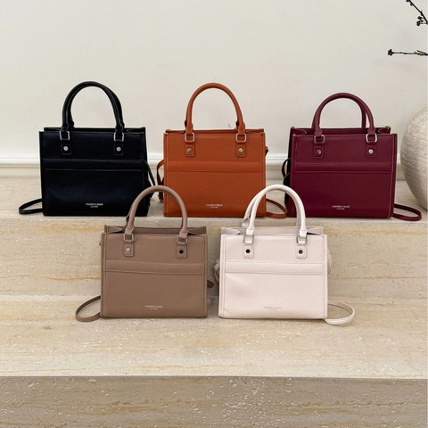 Borsa Tote in Pelle PU Minimalista per Donna Versatile con Motivo Litchi Borsa a Tracolla con Tracolla Regolabile Moda Ufficio Borsa a Mano Quotidiana