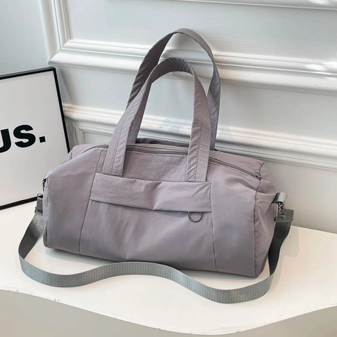 Damen Reisetasche Große Kapazität Nylon Fitness Duffel Bag Schulter Umhängetasche Für Kurztrip Yoga Sport Gym Workout