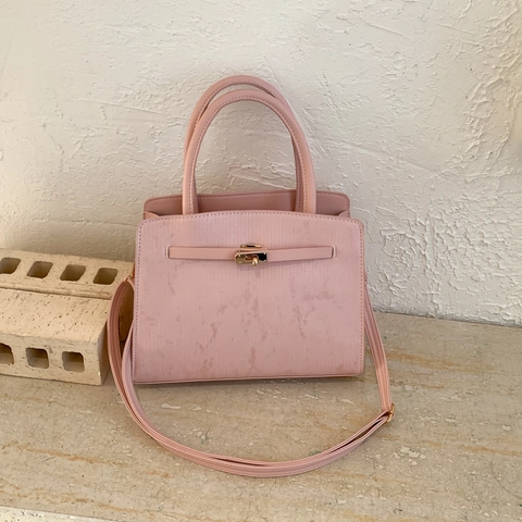 Women Retro PU Leather Shoulder Bag Large Capacity Top Handle Handbag Vertical Embossed Texture Crossbody Bag For Daily Use