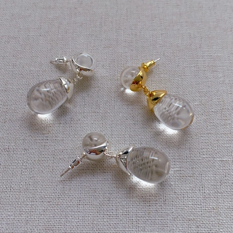 Tropfen Hängeohrringe Mit Messing Kristall Und 925 Sterling Silber Ohrstecker Damen Eleganter Schmuck