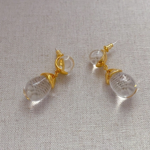Tropfen Hängeohrringe Mit Messing Kristall Und 925 Sterling Silber Ohrstecker Damen Eleganter Schmuck
