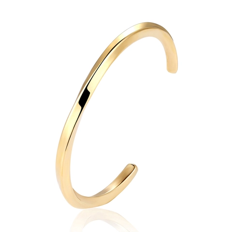 Bracelet Jonc Mobius Twist Acier Inoxydable Poli Miroir Minimaliste Bangle Retro Cold Style Pour Hommes Femmes Couples