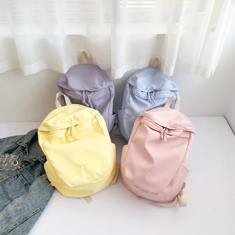 Nylon Rucksack Große Kapazität Leicht Lässig Schule Reisen Tagesrucksack Für Frauen Mädchen