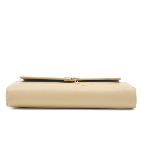 Damen PU Leder Lange Geldbörse Dreifach Gefaltetes Portemonnaie Mit Herzanhänger Kartenfächer Clutch Täglich Frisch Süß Stil