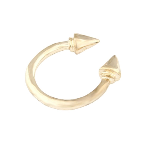Punk Legierung Spike Niet Offen Verstellbarer Ring Minimalistischer Geometrischer Schmuck