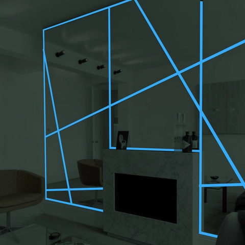 Luminous Glow In The Dark Tape Fluorescent Self Adhesive Sticker For Stairs Wall Security Warning Decorative Night Tapes