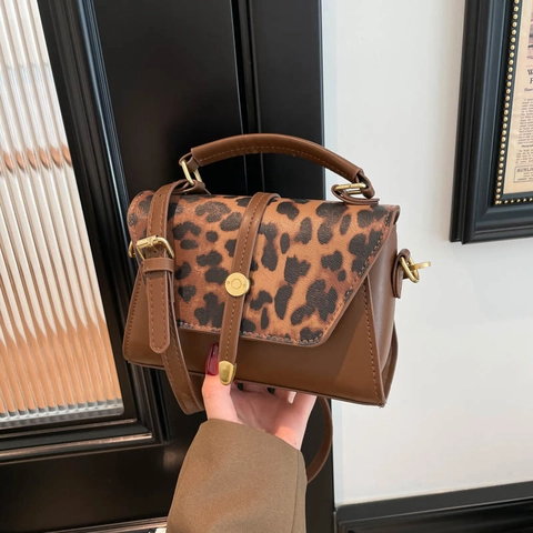 Borsa Quadrata Piccola da Donna in Pelle PU con Motivo Litchi Retrò Con Manico Superiore Tracolla Regolabile Moda